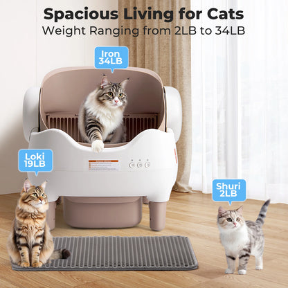 Self Cleaning Automatic Litter Box APP Control