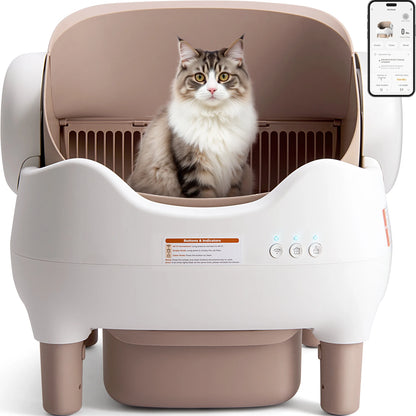 Self Cleaning Automatic Litter Box APP Control